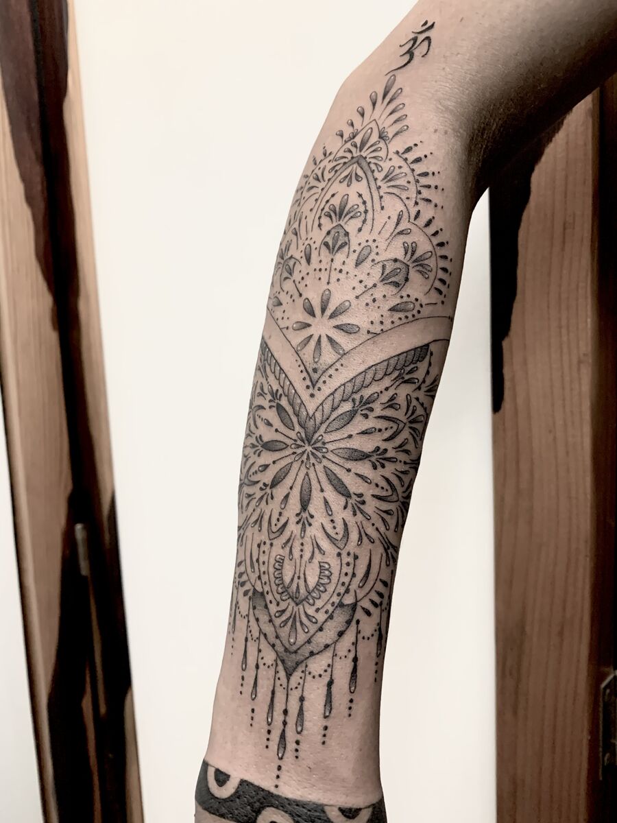 Featured tattoo work