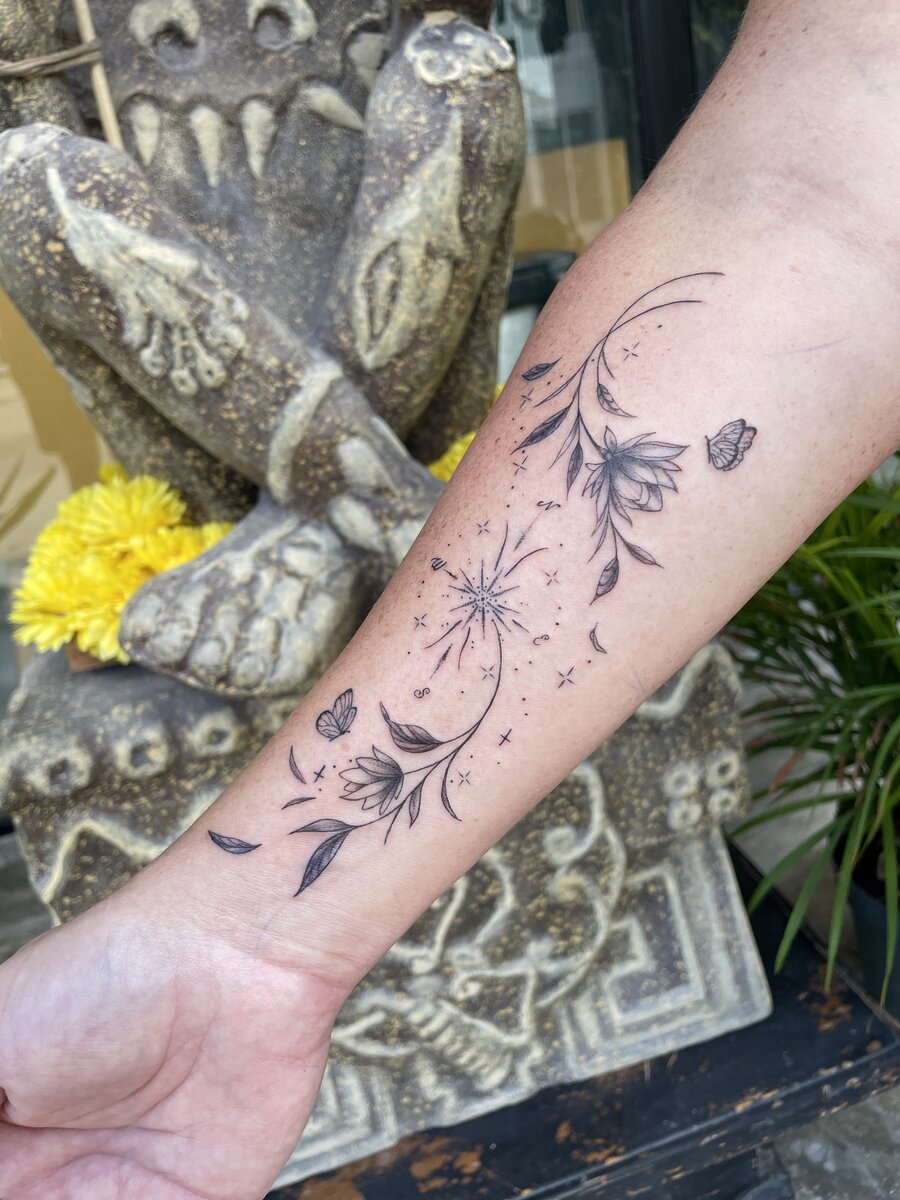 Featured tattoo work